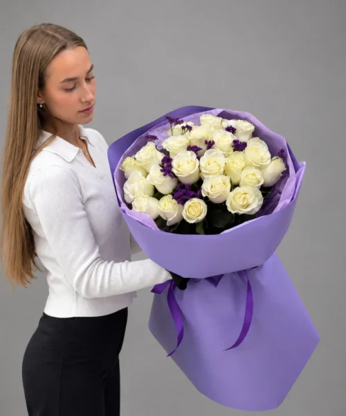 Букет из 21 розы Эквадор