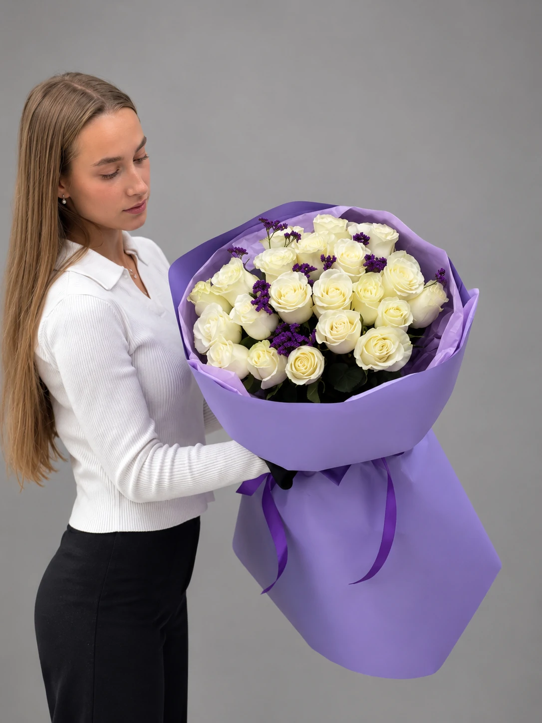 Букет из 21 розы Эквадор